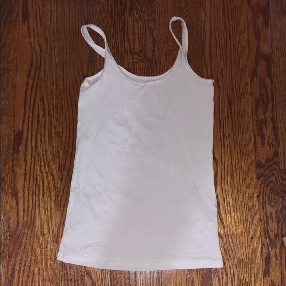 Lilly Pulitzer white tank top